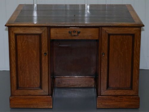 RARE 1794 GEORGE III GILLOWS OF LANCASTER DOUBLE SIDED POSTMASTERS SORTING DESK - ADDITIONAL PHOTO 3