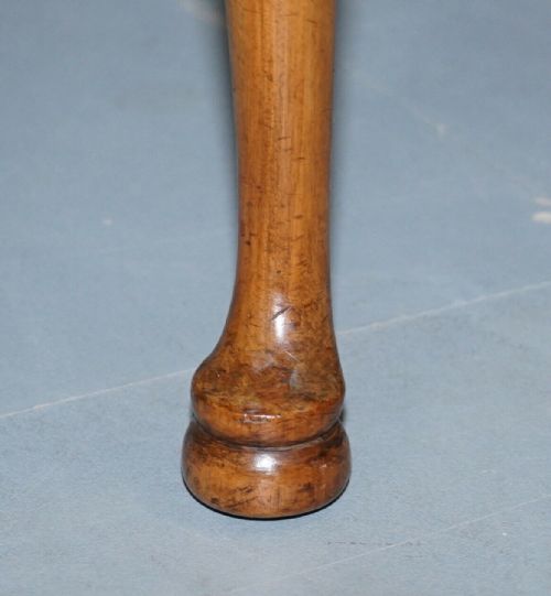 LOVELY VICTORIAN HOWARD SON'S FULLY STAMPED OFFICE DESK ARMCHAIR IN WALNUT - ADDITIONAL PHOTO 9