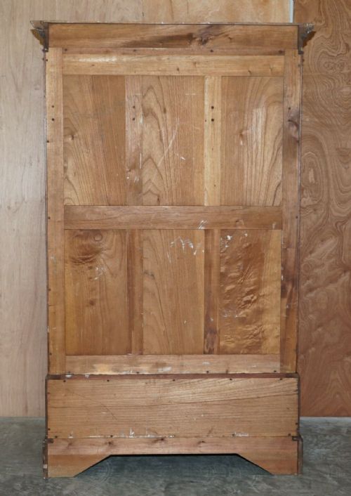 ORIGINAL ANTIQUE FULLY STAMPED HOWARD SON'S BERNERS STREET MAHOGANY WARDROBE - ADDITIONAL PHOTO 12