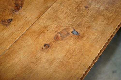 UNIQUE ANTIQUE VICTORIAN 1860 SHIPS REFECTORY DINING TABLE PHOSPHOR BRONZE FEET - ADDITIONAL PHOTO 12