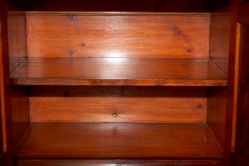 MONUMENTAL 29 METER TALL ANTIQUE VICTORIAN MAHOGANY ASTRAL GLAZED BOOKCASE - ADDITIONAL PHOTO 22