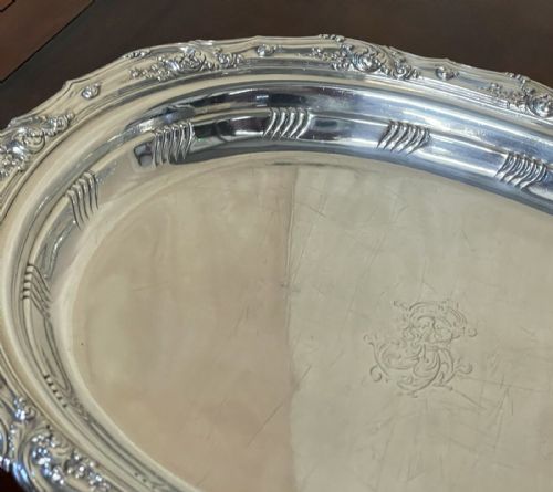 SUPER COLLECTABLE WORLD FAIR CHICAGO 1893 ANTIQUE TIFFANY CO STERLING TRAY - ADDITIONAL PHOTO 10