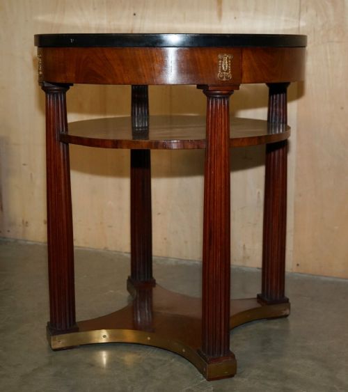 IMPORTANT ANTIQUE GRAND TOUR PIETRA DURA BIRDS SPECIMEN MARBLE CENTRE TABLE - ADDITIONAL PHOTO 5