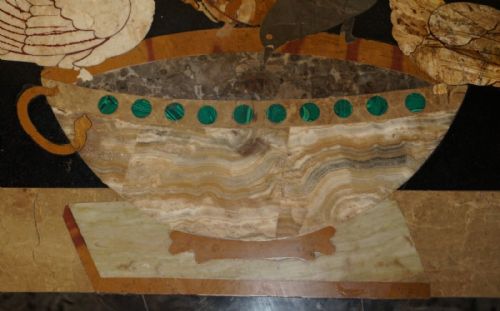 IMPORTANT ANTIQUE GRAND TOUR PIETRA DURA BIRDS SPECIMEN MARBLE CENTRE TABLE - ADDITIONAL PHOTO 10