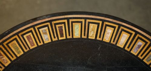IMPORTANT ANTIQUE GRAND TOUR PIETRA DURA BIRDS SPECIMEN MARBLE CENTRE TABLE - ADDITIONAL PHOTO 14