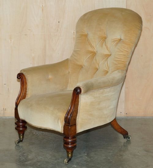 IMPORTANT PAIR OF ROYAL STAMPED JOHNSTONE JEANES CROWN ESTATE MADE ARMCHAIRS - ADDITIONAL PHOTO 6