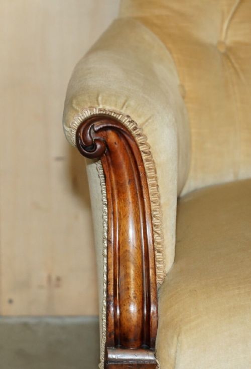 IMPORTANT PAIR OF ROYAL STAMPED JOHNSTONE JEANES CROWN ESTATE MADE ARMCHAIRS - ADDITIONAL PHOTO 10