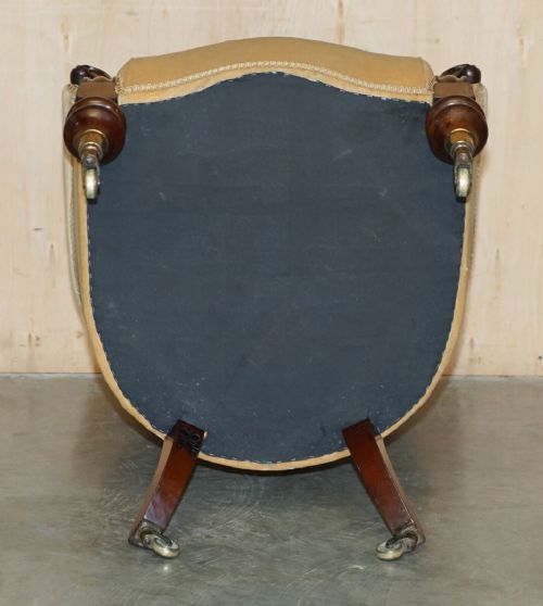 IMPORTANT PAIR OF ROYAL STAMPED JOHNSTONE JEANES CROWN ESTATE MADE ARMCHAIRS - ADDITIONAL PHOTO 16