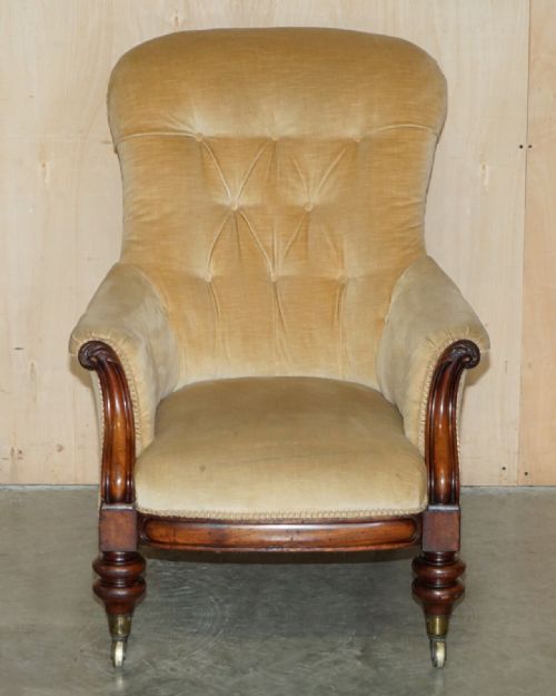 IMPORTANT PAIR OF ROYAL STAMPED JOHNSTONE JEANES CROWN ESTATE MADE ARMCHAIRS - ADDITIONAL PHOTO 18