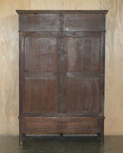 FINEST QUALITY HAMPTON SON'S ANTIQUE VICTORIAN WALNUT HAND CARVED BACON SETTLE - ADDITIONAL PHOTO 15