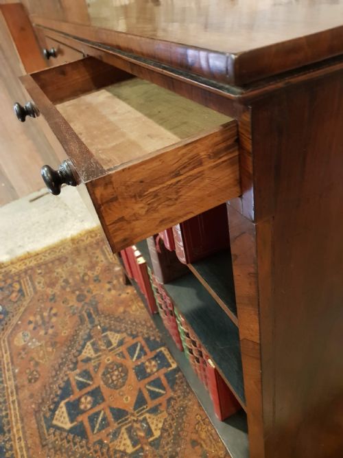 REGENCY ROSEWOOD OPEN BOOKCASE - ADDITIONAL PHOTO 1