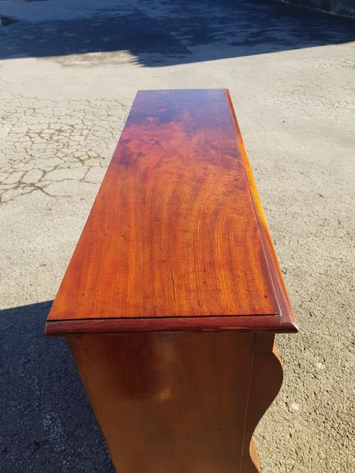 VICTORIAN MAHOGANY DWARF BOOKCASE - ADDITIONAL PHOTO 2