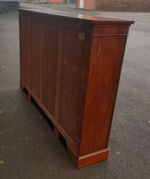 VICTORIAN MAHOGANY LIBRARY BOOKCASE - ADDITIONAL PHOTO 3