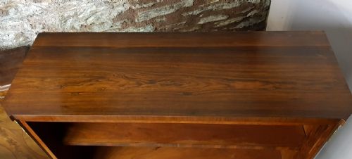 FRENCH VICTORIAN KINGWOOD AND ROSEWOOD OPEN BOOKCASE - ADDITIONAL PHOTO 4