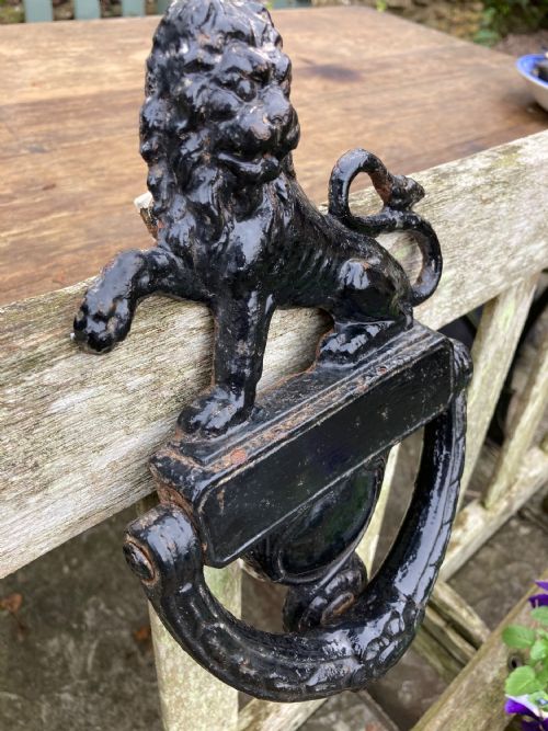 GEORGIAN DOOR KNOCKER - ADDITIONAL PHOTO 2