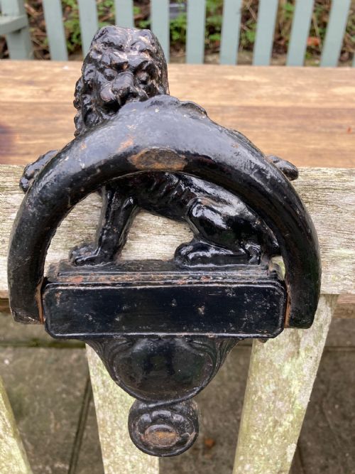 GEORGIAN DOOR KNOCKER - ADDITIONAL PHOTO 7