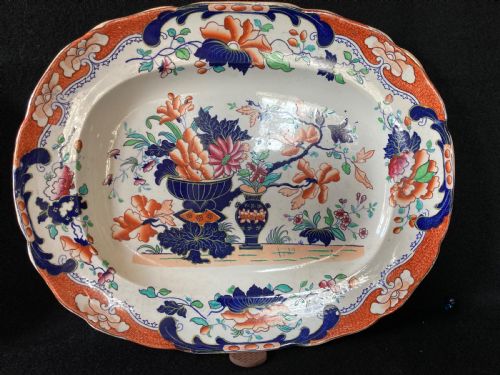 PAIR OF IRONSTONE PLATTERS - ADDITIONAL PHOTO 2
