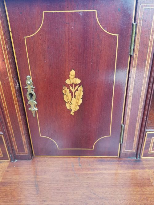 EDWARDIAN INLAID BUREAU - ADDITIONAL PHOTO 2