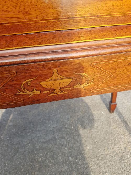 EDWARDIAN INLAID BUREAU - ADDITIONAL PHOTO 10