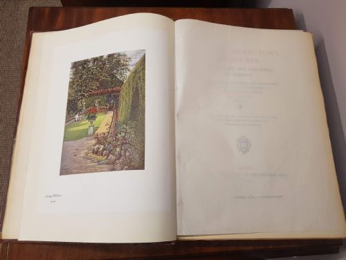 JAMES WARD USHER AN ART COLLECTORS TREASURES LONDON CHISWICK PRESS 1916 - ADDITIONAL PHOTO 2