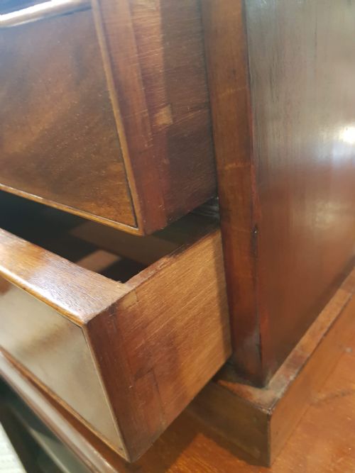 VICTORIAN MAHOGANY TABLE TOP CHEST - ADDITIONAL PHOTO 3