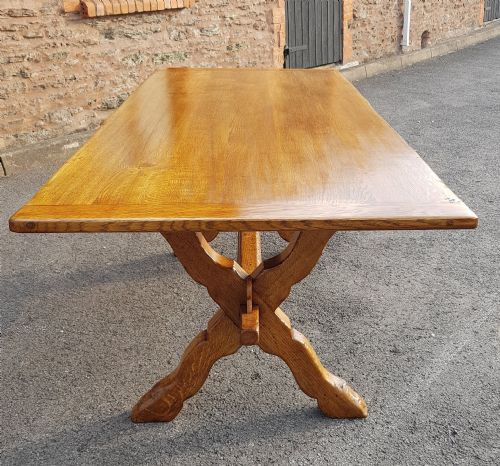 1920s oak refectory table - CATEGORY: ANTIQUE TABLES - DATED 1920