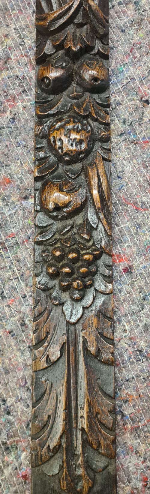 PAIR OF 17TH CENTURY CARVED OAK CARYATID - ADDITIONAL PHOTO 6