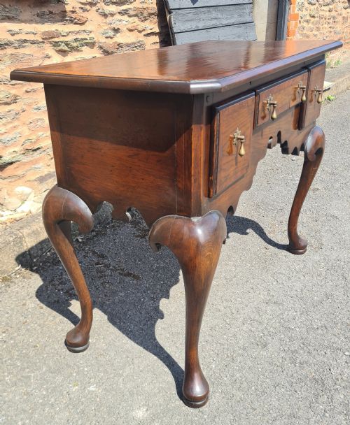 1920S GEORGIAN STYLE OAK LOWBOY - ADDITIONAL PHOTO 1