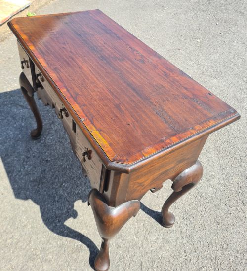 1920S GEORGIAN STYLE OAK LOWBOY - ADDITIONAL PHOTO 2
