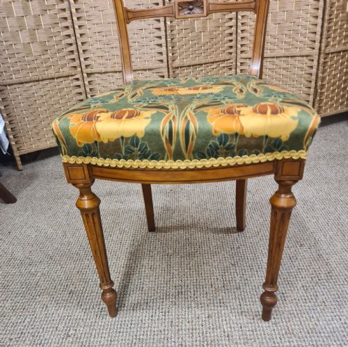 PAIR OF 19TH CENTURY SATINWOOD INLAID CHAIRS - ADDITIONAL PHOTO 5