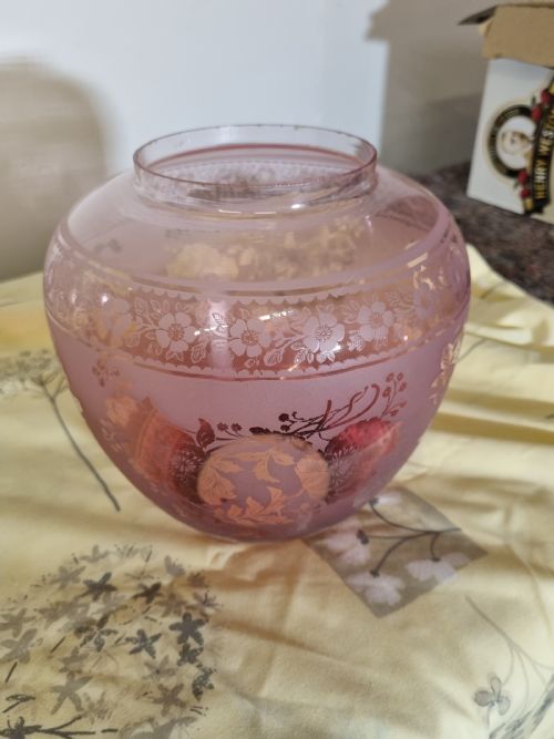 VICTORIAN OIL LAMP - ADDITIONAL PHOTO 1