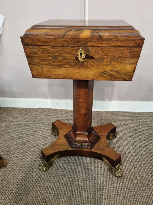 Regency Rosewood Teapoy