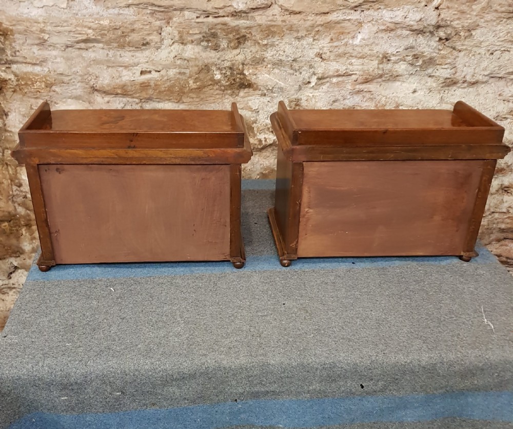 A Pair of Adapted Tabletop Chests View VIII