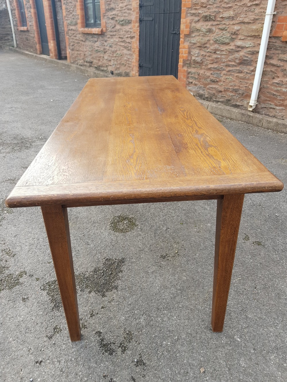 Oak Country refectory table 