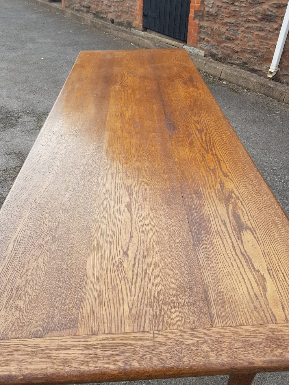 Oak Country refectory table  View II