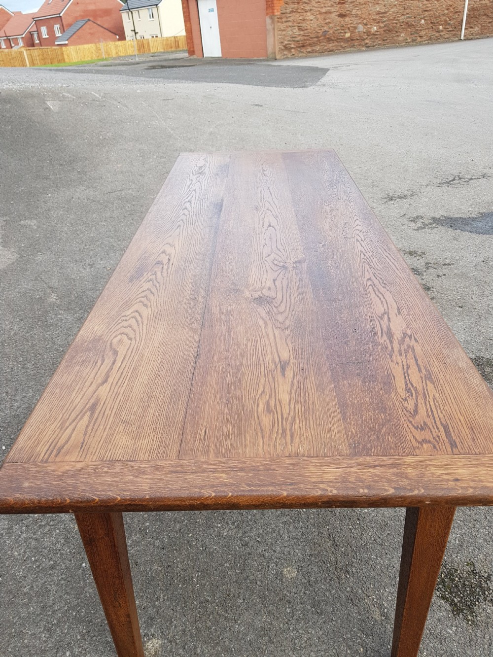 Oak Country refectory table  View III
