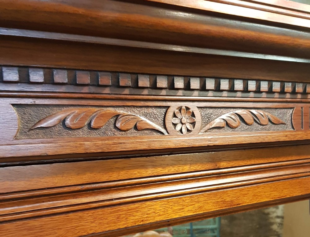 Victorian Walnut Arts and Crafts Wardrobe.  View II