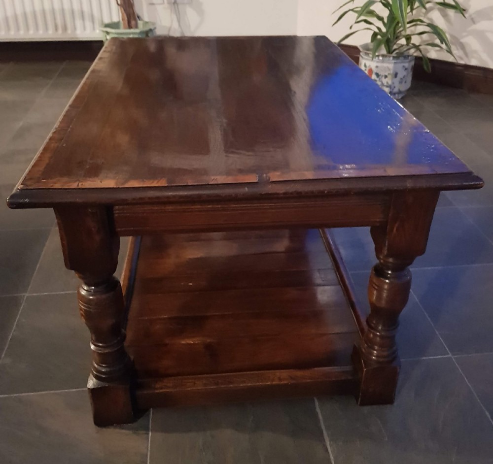 1920s  Oak period style coffee table. 