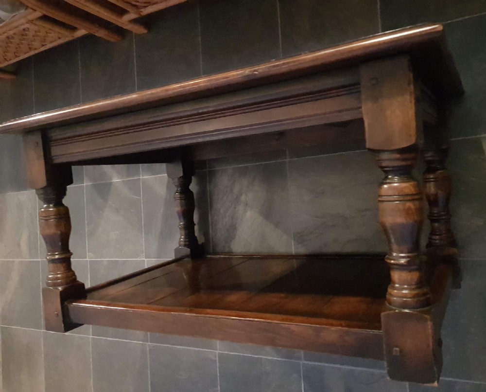 1920s  Oak period style coffee table.  View II