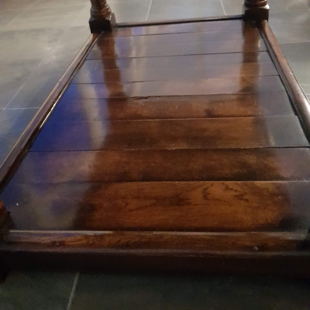 1920s  Oak period style coffee table.  View V