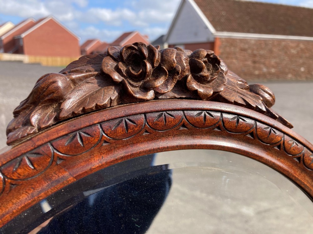 Mahogany Bedroom swing Mirror View IV