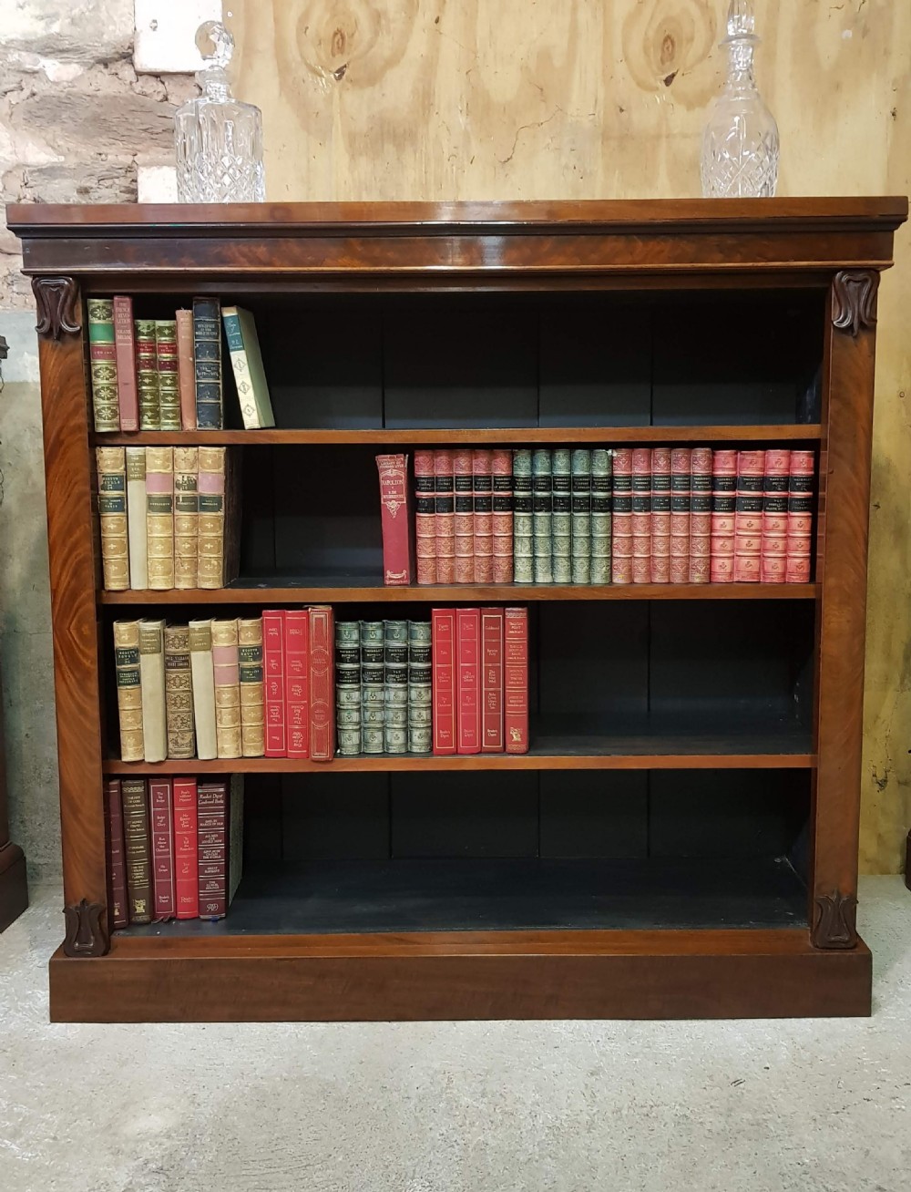 Victorian mahogany bookcase