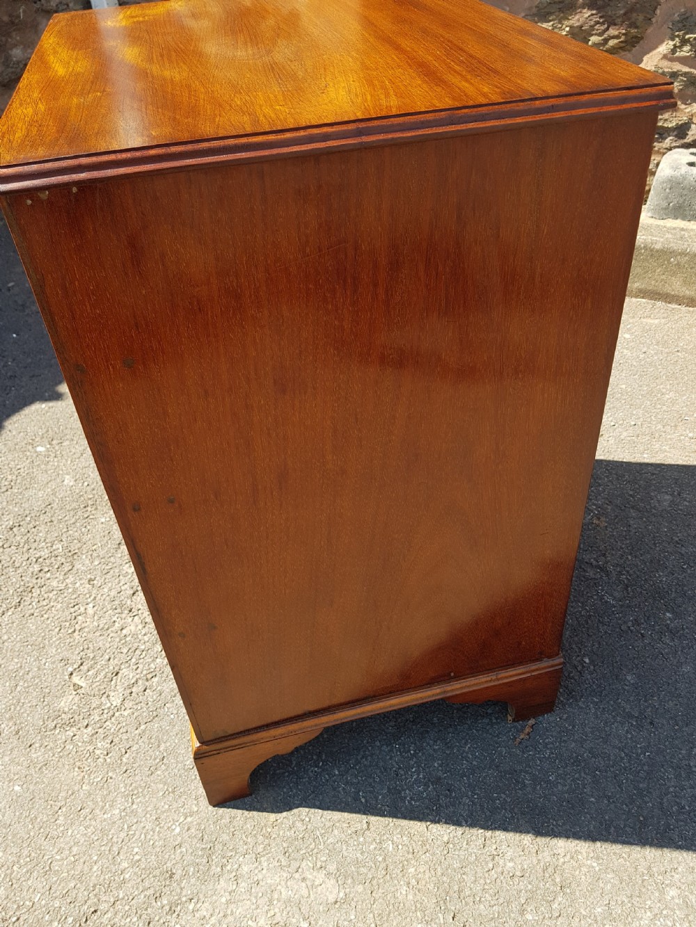 Small Edwardian Chest of drawers.  View IV