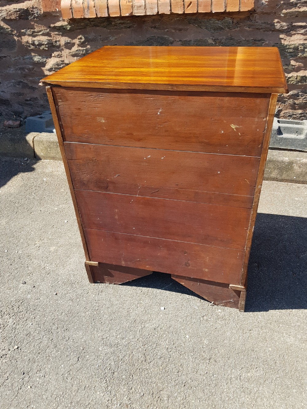 Small Edwardian Chest of drawers.  View V