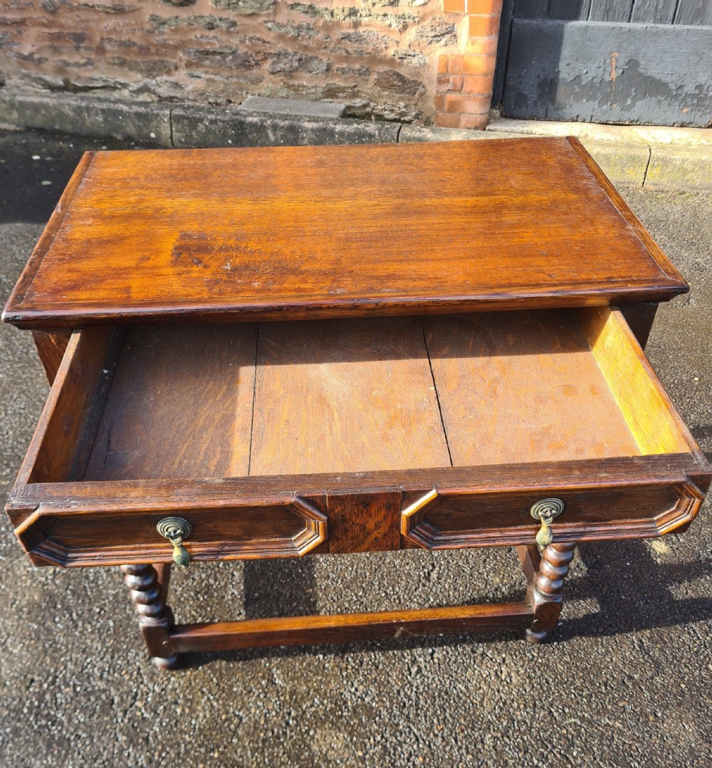 18th Century Oak Side Table View V