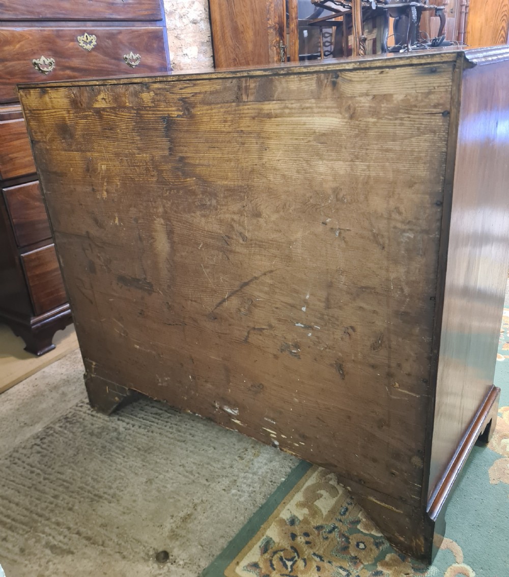 Georgian Mahogany Chest Of Drawers  View II