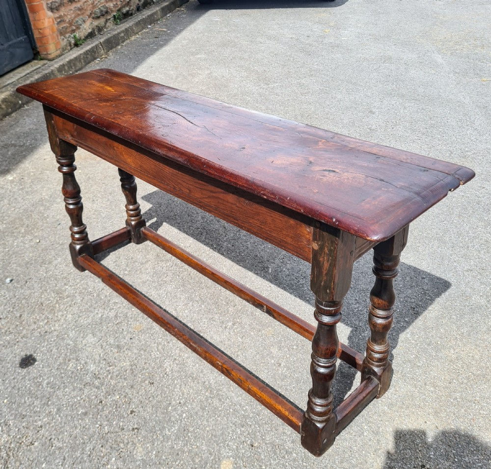 18th Century Oak  Joint Stool  View IV