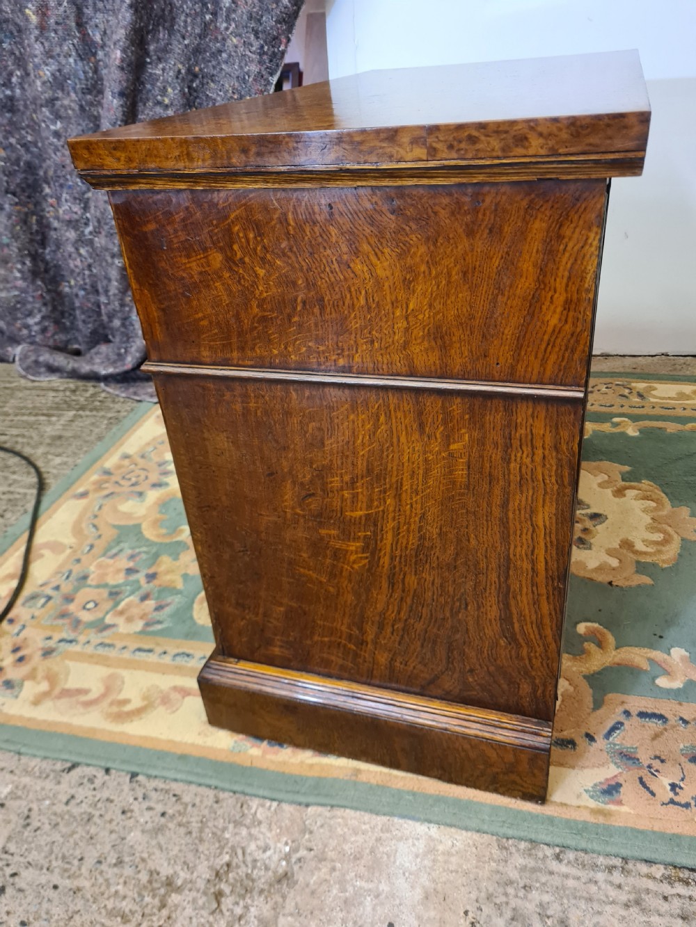 Victorian Pollard Oak Chest Of Drawers  View III