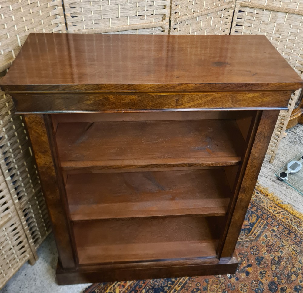 Victorian Mahogany Open Bookcases  View III