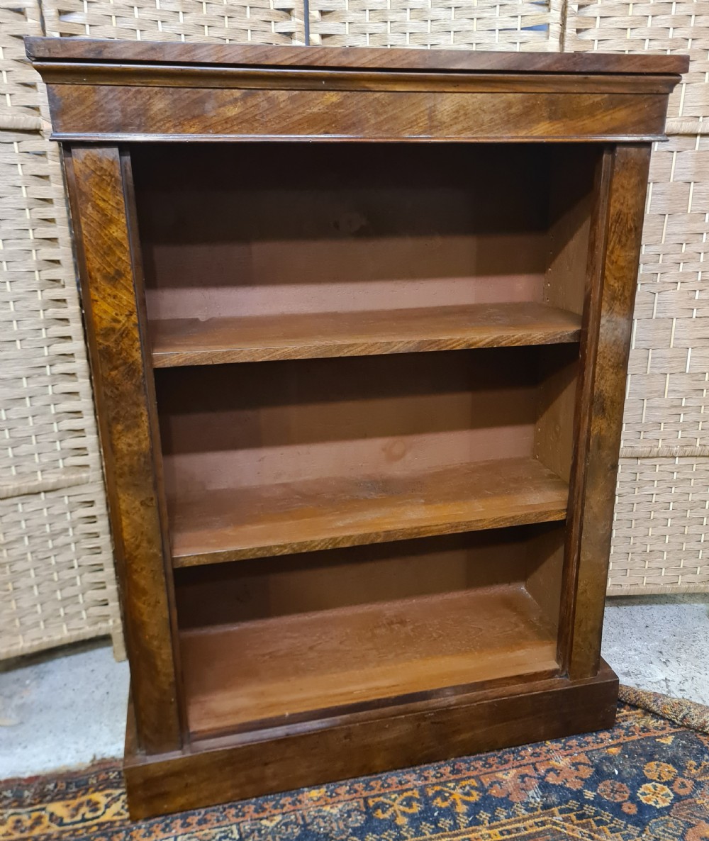 Victorian Mahogany Open Bookcases  View VIII
